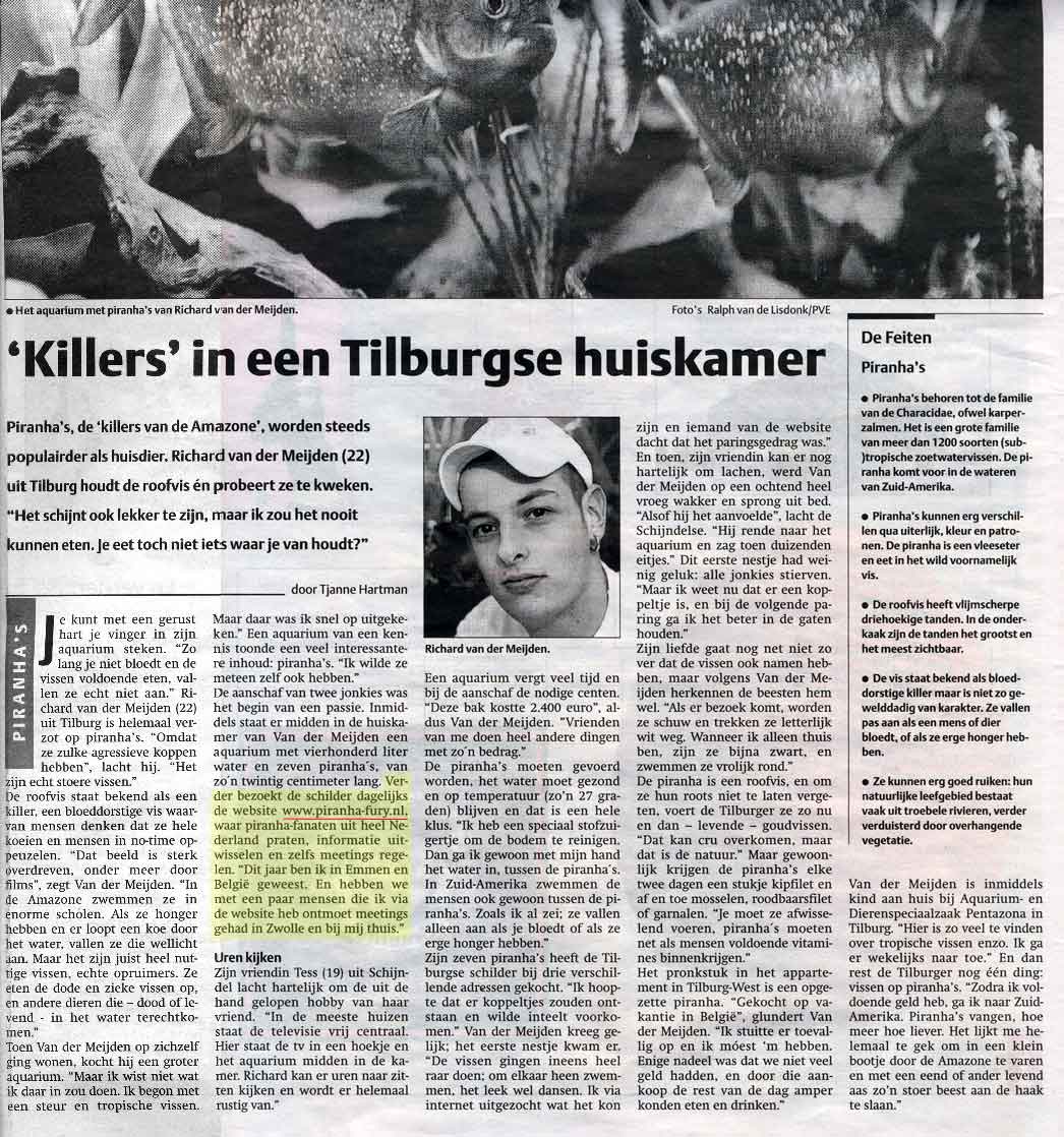 Killers In A Tilburg Living Room